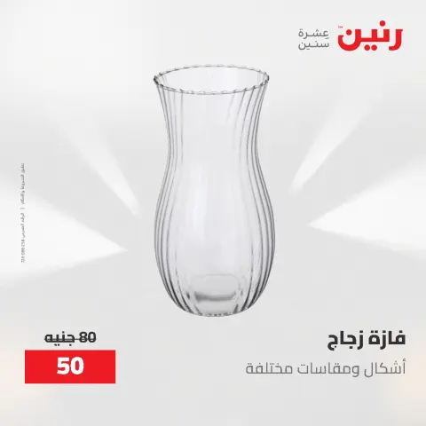 عروض هدايا وديكورات فى رنين من ٢٦ حتى ٢٧ أبريل ٢٠٢٦ - صفحة 22