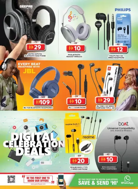 Grand Hypermarket offers in Sharjah from 23 to 29 April 2026 Digital Celebration Deals - Page 4