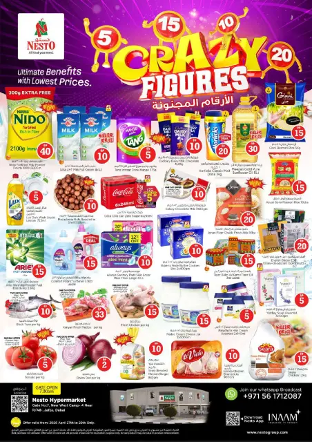 Ofertas de Nesto Jafza de 27 a 29 abril 2026 Ofertas con Cifras Locas - Página 1