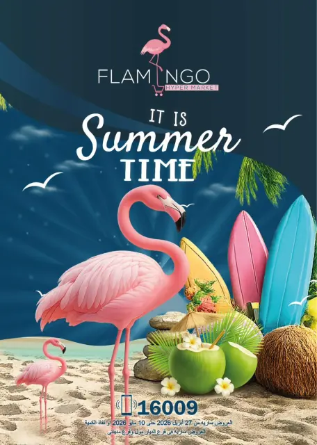 Flamingo Hypermarket Egypt offers from 27 April to 10 May 2026 Summer time Deals - Page 1