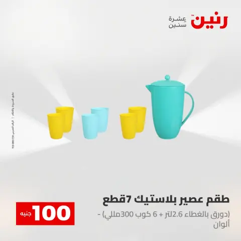 Raneen offers from 28 to 29 April 2026 The 100 EGP Offer - Page 65