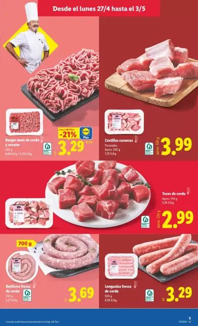 Ofertas de Lidl España de 27 abril a 3 mayo 2026 ofertas semanales - Página 7