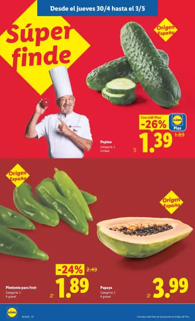 Ofertas de Lidl España de 27 abril a 3 mayo 2026 ofertas semanales - Página 30