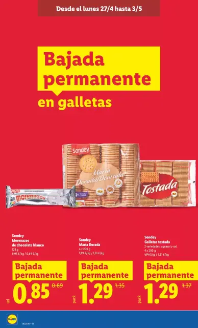 Ofertas de Lidl España de 27 abril a 3 mayo 2026 ofertas semanales - Página 48