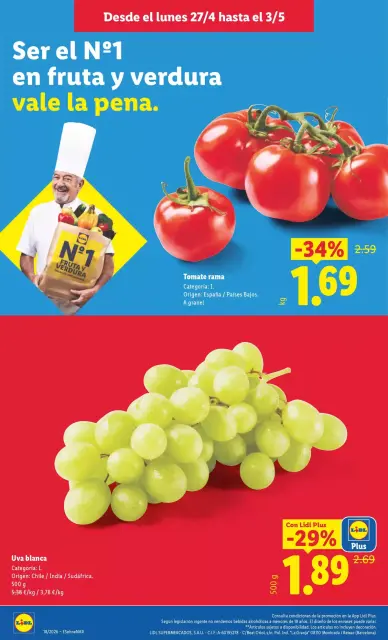 Ofertas de Lidl España de 27 abril a 3 mayo 2026 ofertas semanales - Página 2