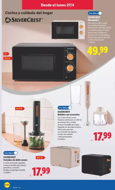 Ofertas de Lidl España de 27 abril a 3 mayo 2026 Ofertas de bazar - Página 6