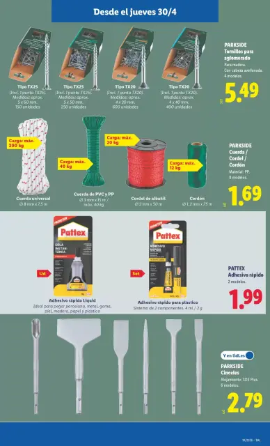 Ofertas de Lidl España de 27 abril a 3 mayo 2026 Ofertas de bazar - Página 27