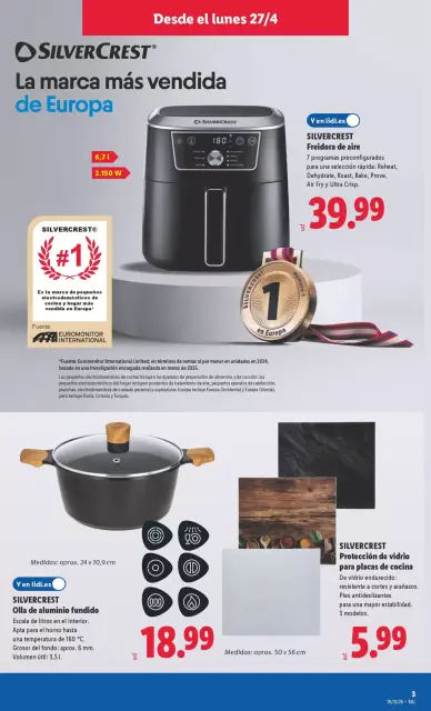 Ofertas de Lidl España de 27 abril a 3 mayo 2026 Ofertas de bazar - Página 7
