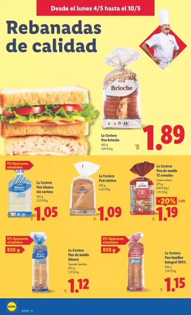 Ofertas de Lidl España de 4 a 10 mayo 2026 ofertas semanales - Página 18