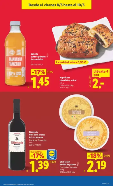 Ofertas de Lidl España de 4 a 10 mayo 2026 ofertas semanales - Página 29