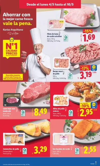 Ofertas de Lidl España de 4 a 10 mayo 2026 ofertas semanales - Página 7