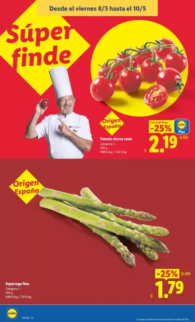 Ofertas de Lidl España de 4 a 10 mayo 2026 ofertas semanales - Página 26