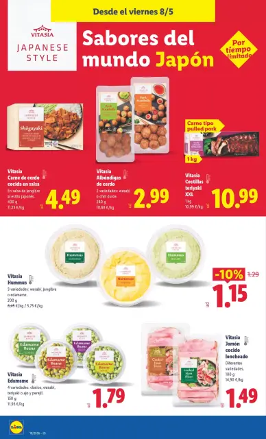 Ofertas de Lidl España de 4 a 10 mayo 2026 ofertas semanales - Página 30