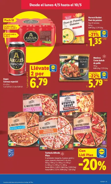 Ofertas de Lidl España de 4 a 10 mayo 2026 ofertas semanales - Página 15