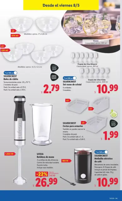 Offres Lidl Espagne de 4 à 10 mai 2026 Offres du bazar - Page 25