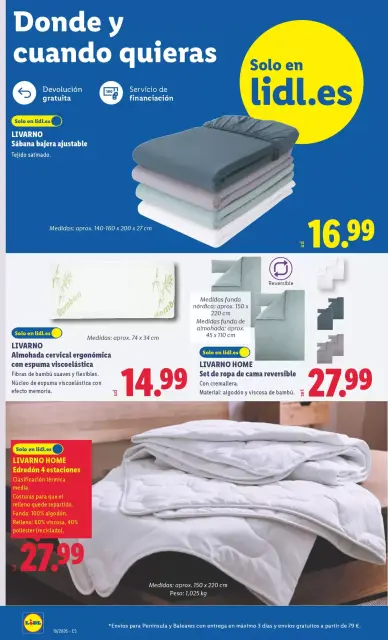 Offres Lidl Espagne de 4 à 10 mai 2026 Offres du bazar - Page 4