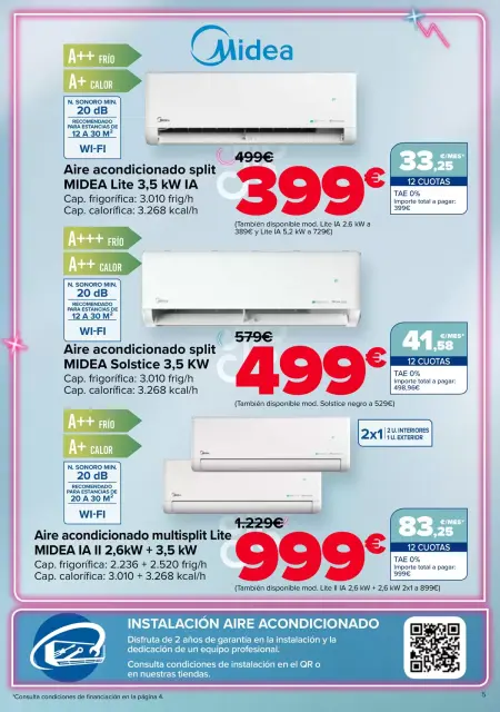 Ofertas de Carrefour España de 28 abril a 24 mayo 2026 AIRE ACONDICIONADO-VENTILACIÓN - Página 5