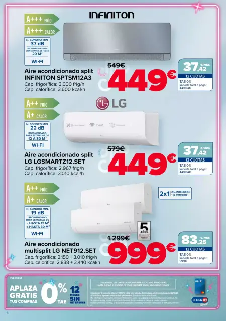 Ofertas de Carrefour España de 28 abril a 24 mayo 2026 AIRE ACONDICIONADO-VENTILACIÓN - Página 6