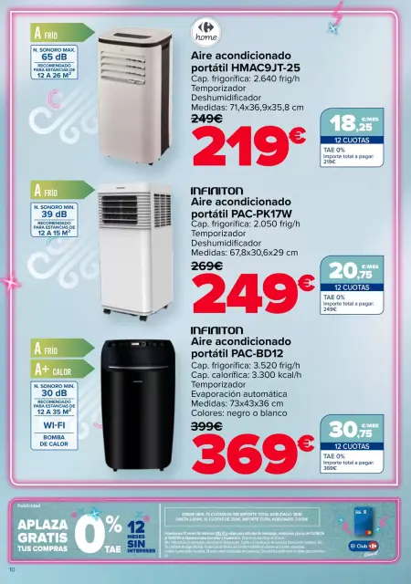Ofertas de Carrefour España de 28 abril a 24 mayo 2026 AIRE ACONDICIONADO-VENTILACIÓN - Página 10