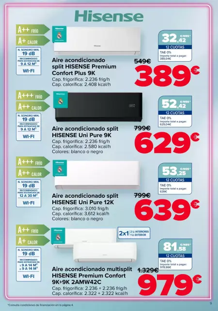 Ofertas de Carrefour España de 28 abril a 24 mayo 2026 AIRE ACONDICIONADO-VENTILACIÓN - Página 9