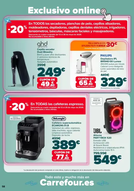 Ofertas de Carrefour España de 23 abril a 3 mayo 2026 DÍA DE LA MADRE - Página 58
