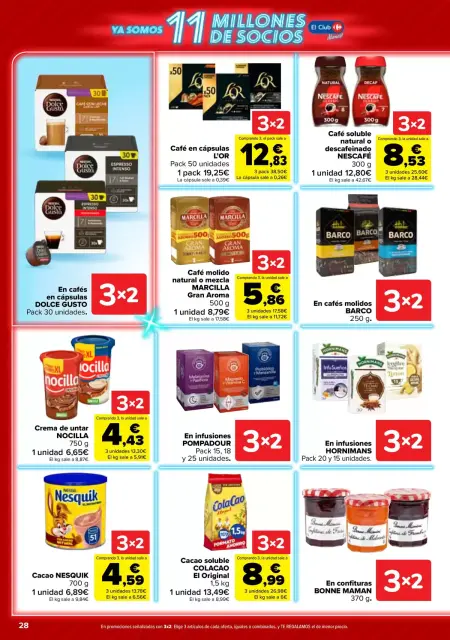 Ofertas de Carrefour España de 23 abril a 11 mayo 2026 3x2 + CHOLLOS - Página 28