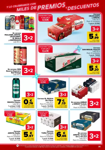 Ofertas de Carrefour España de 23 abril a 11 mayo 2026 3x2 + CHOLLOS - Página 34