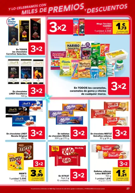 Ofertas de Carrefour España de 23 abril a 11 mayo 2026 3x2 + CHOLLOS - Página 27
