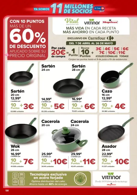 Ofertas de Carrefour España de 23 abril a 11 mayo 2026 3x2 + CHOLLOS - Página 57