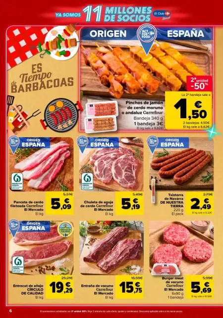 Ofertas de Carrefour España de 23 abril a 11 mayo 2026 3x2 + CHOLLOS - Página 6