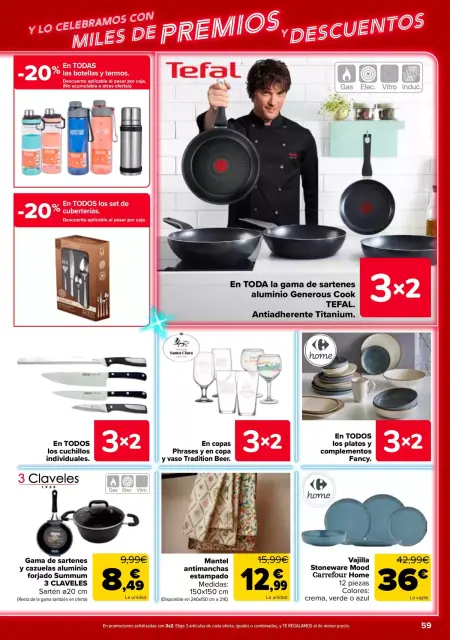 Ofertas de Carrefour España de 23 abril a 11 mayo 2026 3x2 + CHOLLOS - Página 58