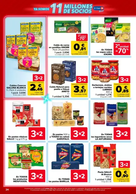 Ofertas de Carrefour España de 23 abril a 11 mayo 2026 3x2 + CHOLLOS - Página 24