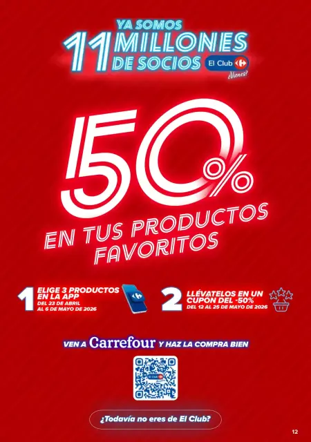 Ofertas de Carrefour España de 23 abril a 11 mayo 2026 3x2 + CHOLLOS - Página 12