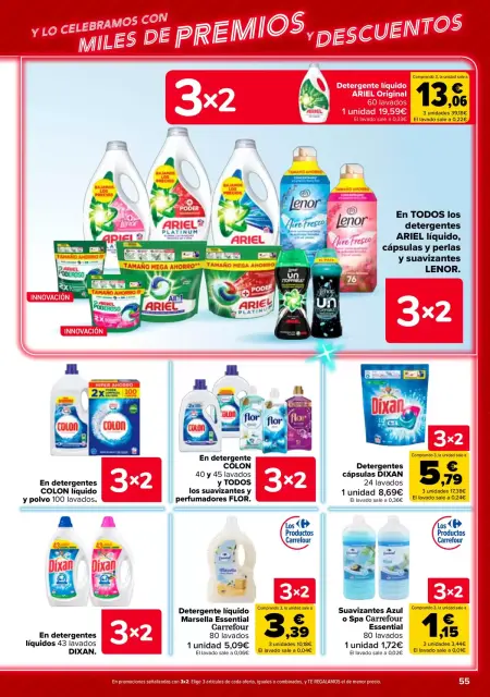Ofertas de Carrefour España de 23 abril a 11 mayo 2026 3x2 + CHOLLOS - Página 54