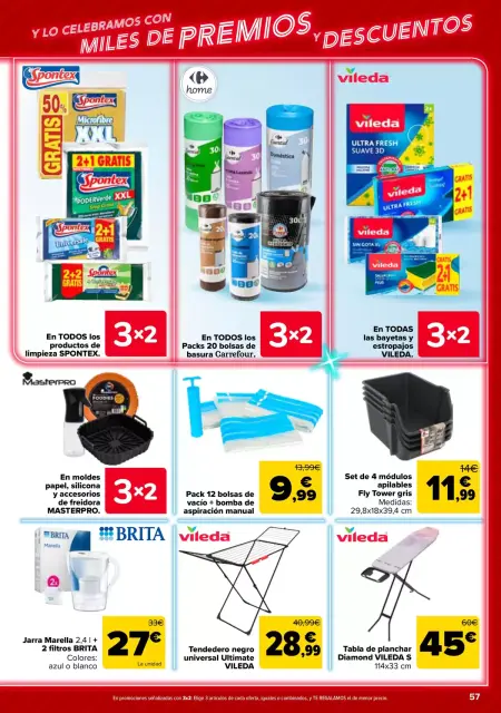 Ofertas de Carrefour España de 23 abril a 11 mayo 2026 3x2 + CHOLLOS - Página 56