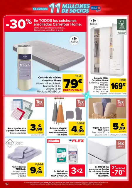 Ofertas de Carrefour España de 23 abril a 11 mayo 2026 3x2 + CHOLLOS - Página 61