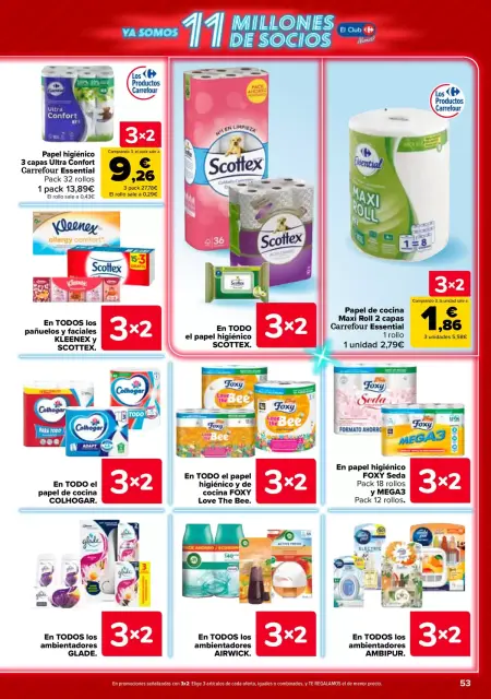 Ofertas de Carrefour España de 23 abril a 11 mayo 2026 3x2 + CHOLLOS - Página 52