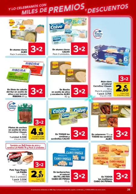 Ofertas de Carrefour España de 23 abril a 11 mayo 2026 3x2 + CHOLLOS - Página 25