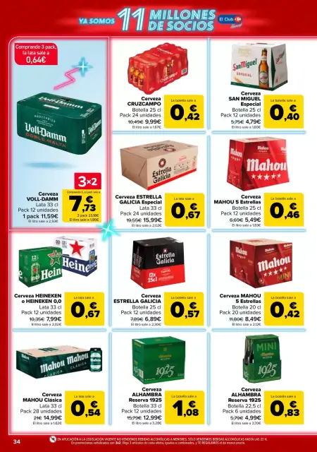 Ofertas de Carrefour España de 23 abril a 11 mayo 2026 3x2 + CHOLLOS - Página 33
