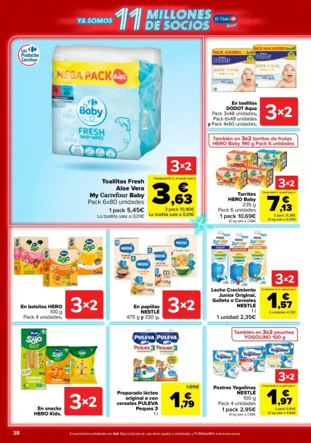 Ofertas de Carrefour España de 23 abril a 11 mayo 2026 3x2 + CHOLLOS - Página 37