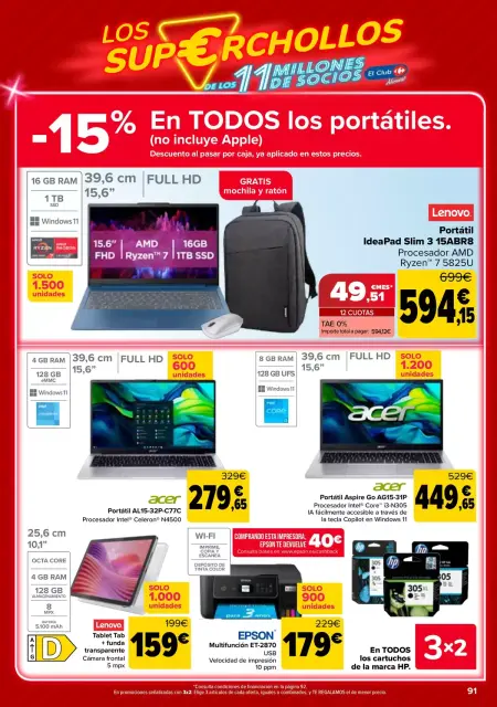 Ofertas de Carrefour España de 23 abril a 11 mayo 2026 3x2 + CHOLLOS - Página 90
