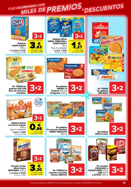 Ofertas de Carrefour España de 23 abril a 11 mayo 2026 3x2 + CHOLLOS - Página 29