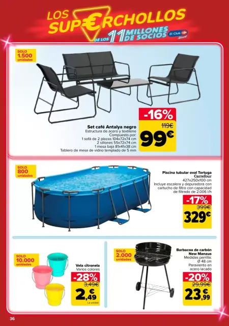 Ofertas de Carrefour España de 23 abril a 11 mayo 2026 Ofertas Super Chollos - Página 36