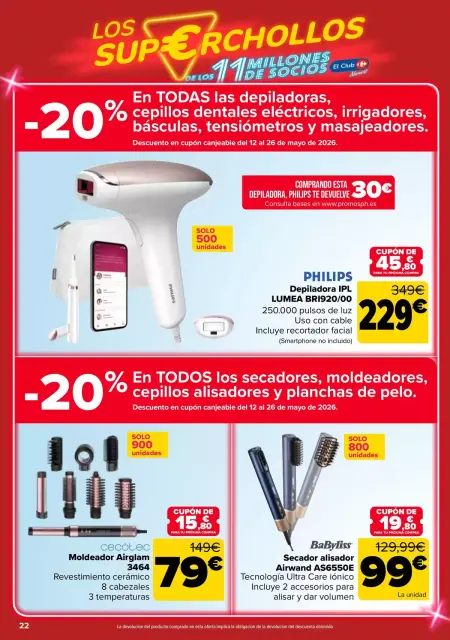 Ofertas de Carrefour España de 23 abril a 11 mayo 2026 Ofertas Super Chollos - Página 22