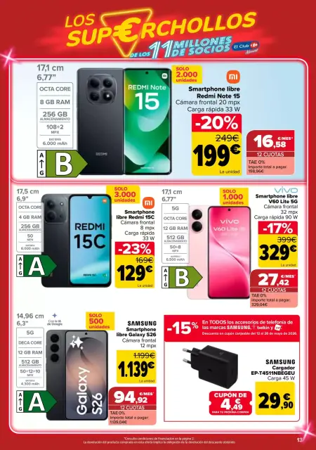 Ofertas de Carrefour España de 23 abril a 11 mayo 2026 Ofertas Super Chollos - Página 13