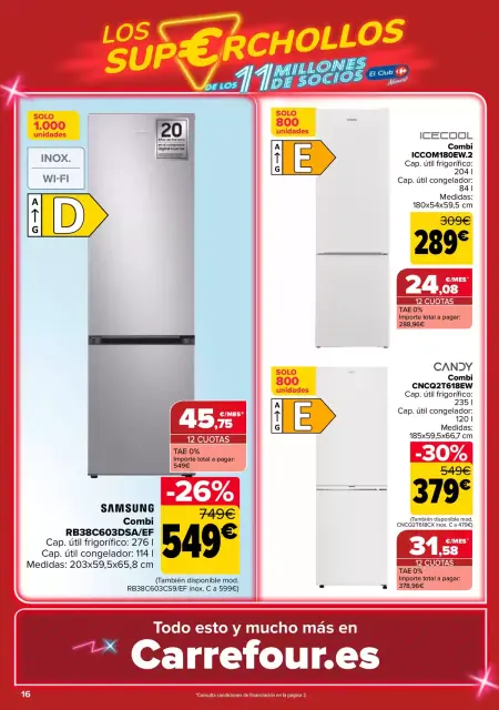 Ofertas de Carrefour España de 23 abril a 11 mayo 2026 Ofertas Super Chollos - Página 16