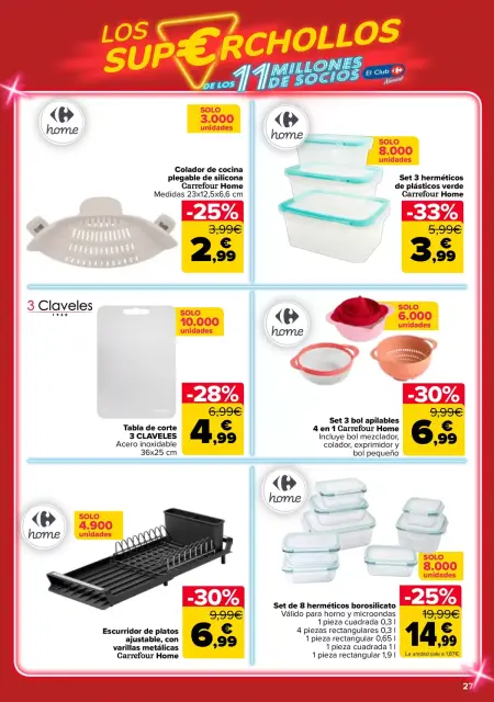 Ofertas de Carrefour España de 23 abril a 11 mayo 2026 Ofertas Super Chollos - Página 27