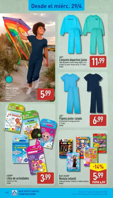 Ofertas de ALDI España de 27 abril a 3 mayo 2026 ¡Qué poco cuesta comprar bien! - Página 12