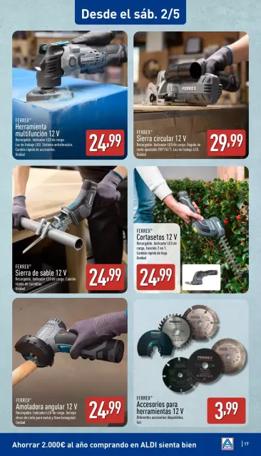 Ofertas de ALDI España de 27 abril a 3 mayo 2026 ¡Qué poco cuesta comprar bien! - Página 17