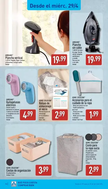 Ofertas de ALDI España de 27 abril a 3 mayo 2026 ¡Qué poco cuesta comprar bien! - Página 14